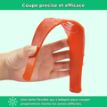 V90 PRO – Lame débroussailleuse flexible pour coupe précise