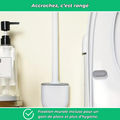FlexiWC – Brosse WC en silicone souple et efficace