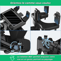 VisionGrip 360 – Support Téléphone Voiture Rotatif