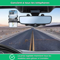 VisionGrip 360 – Support Téléphone Voiture Rotatif