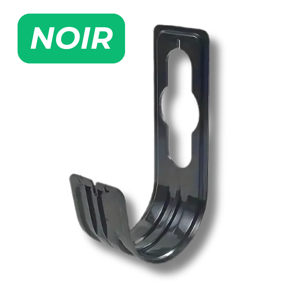 Porte-Tuyau Mural Extensible – Support Robuste pour Tuyau d’Arrosage