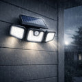 Solar'400 | Lampe de sécurité solaire Extérieur | Détecteur de Mouvement | Autonomie 12h
