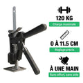 Cric manuel multifonction pour pose et levage facile