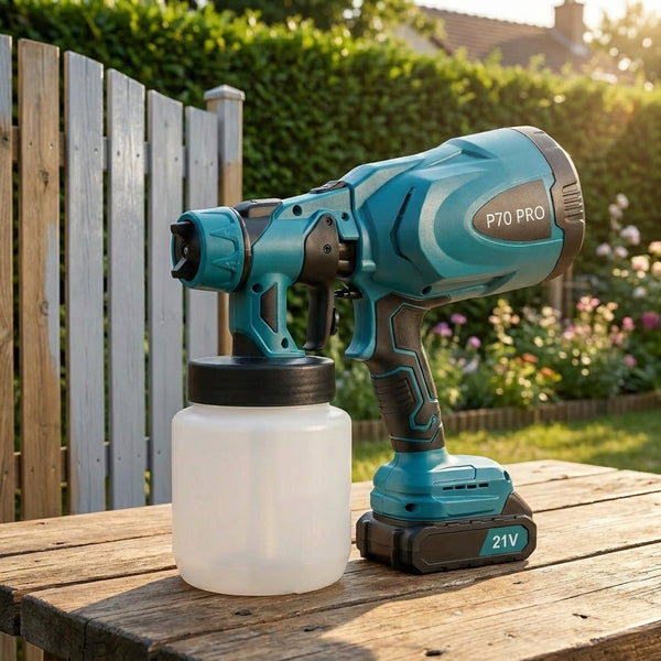 P70 PRO – Pistolet à peinture sans fil sur batterie