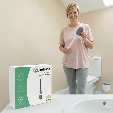 FlexiWC – Brosse WC en silicone souple et efficace