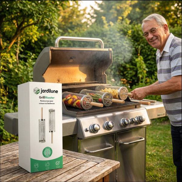 Paniers de cuisson inox pour barbecue GrillMaster