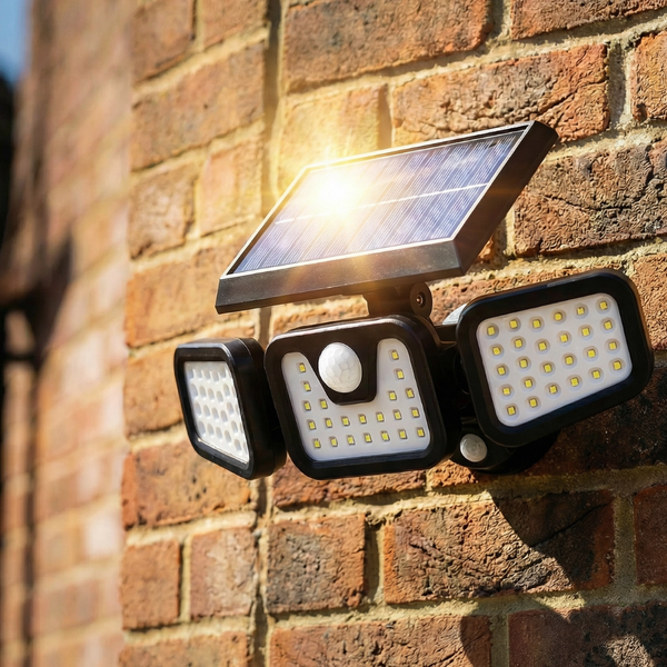 Solar 400 – Lampe solaire de sécurité à détection